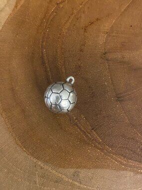 James Avery Soccer Ball Charm, Sterling Silver
